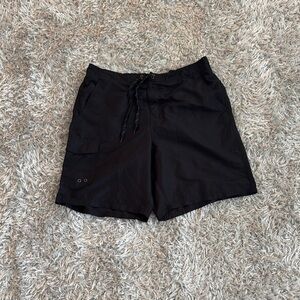 Roebuck & Co. Black Swim Trunks